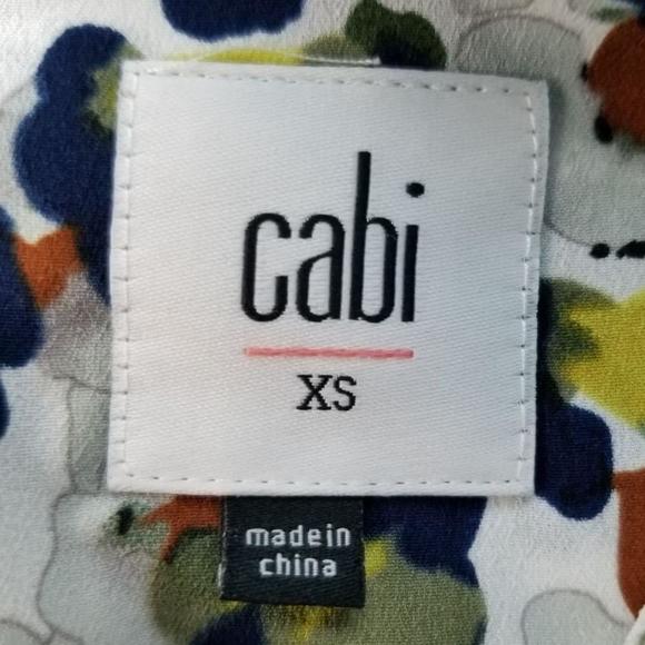 Cabi 5222 Fierce Top, Seeing Spots, Navy Multi, XS - Picture 7 of 9